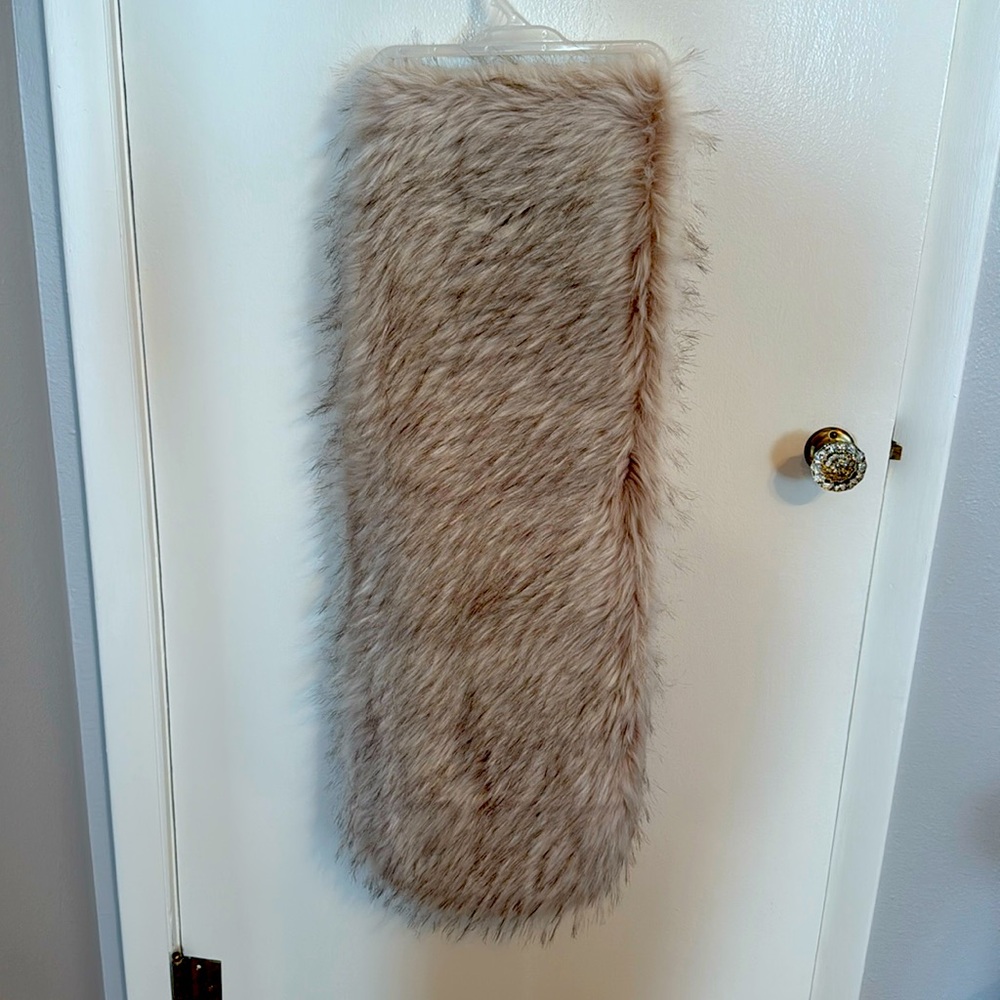 Beautiful faux fur wrap